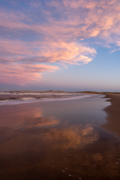 full circle sunset